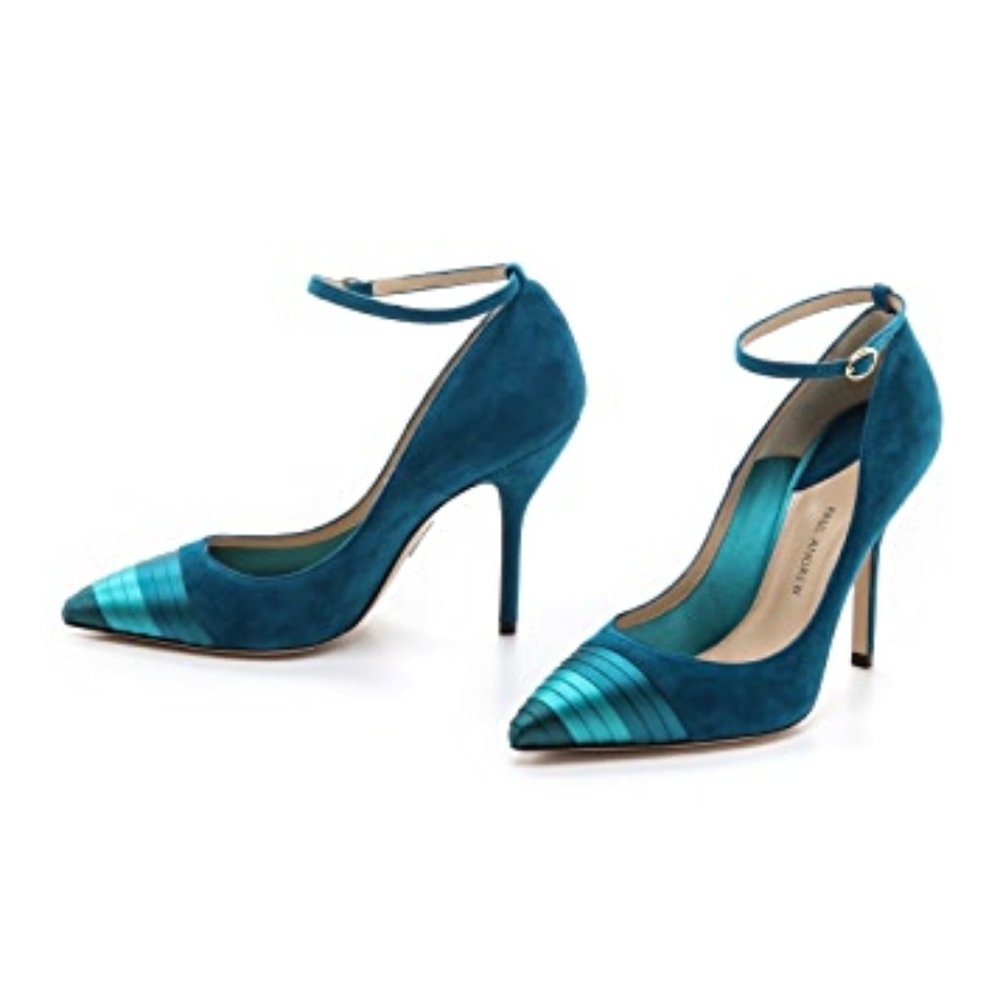 Paul Andrew Plisse Pumps